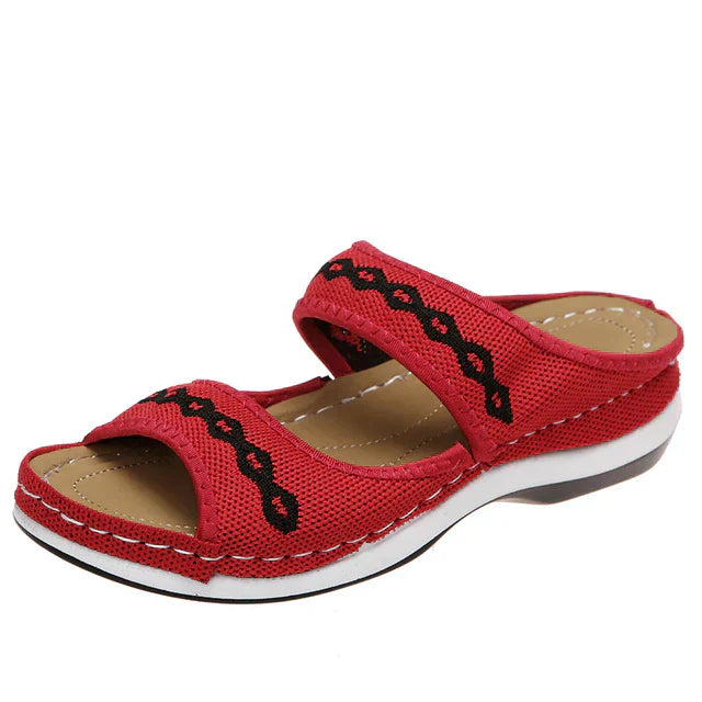 Women's Orthopedic Summer Sandals - Arch Support Velcro Breathable
