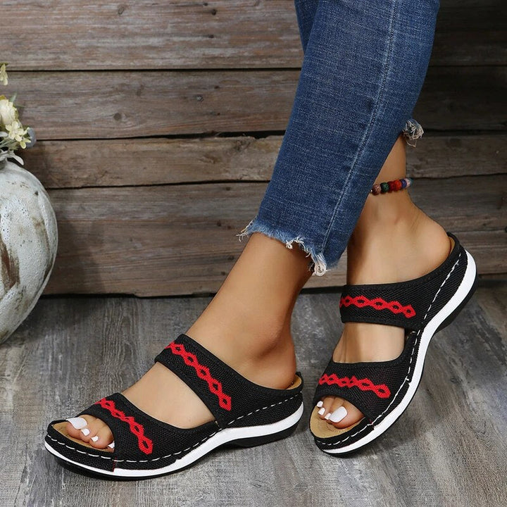 Women's Orthopedic Summer Sandals - Arch Support Velcro Breathable