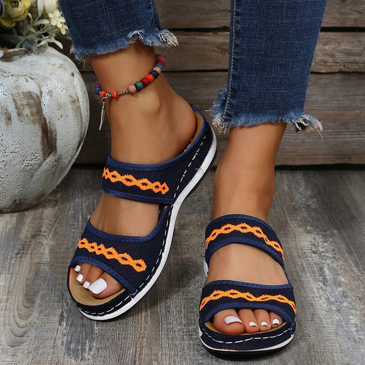 Women's Orthopedic Summer Sandals - Arch Support Velcro Breathable