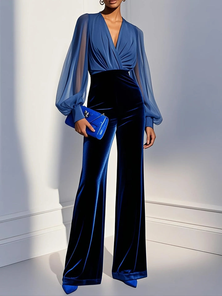 Maud™ || Elegant jumpsuit with V-neck