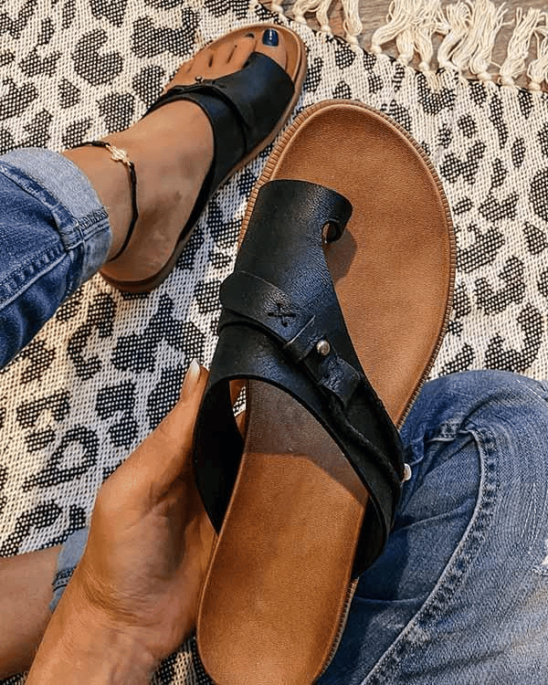 Women’s Sandals Toe Loop | Flat