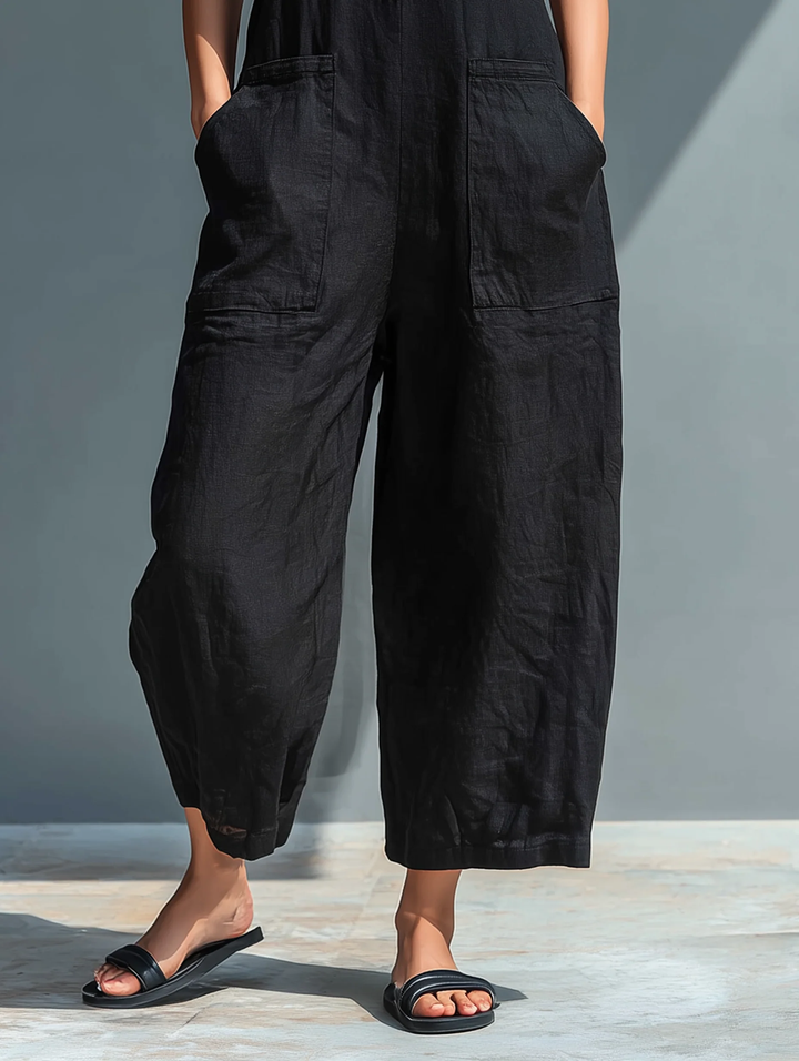 Lotte™ || Sleeveless Minimalist Jumpsuit