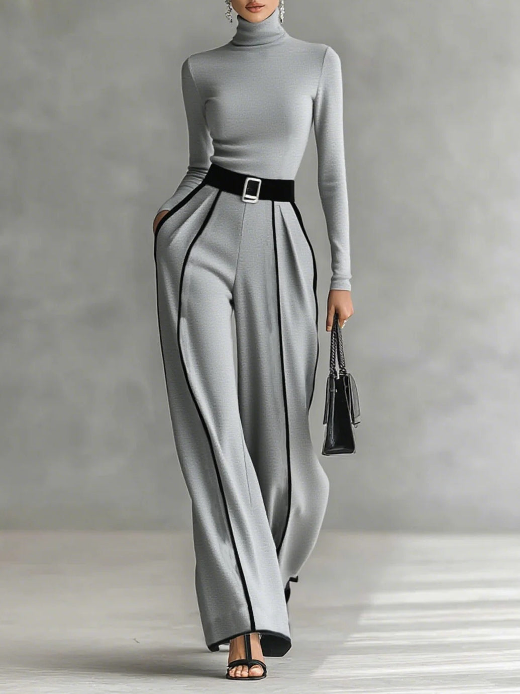 Vera™ || Elegant set with contrast detail
