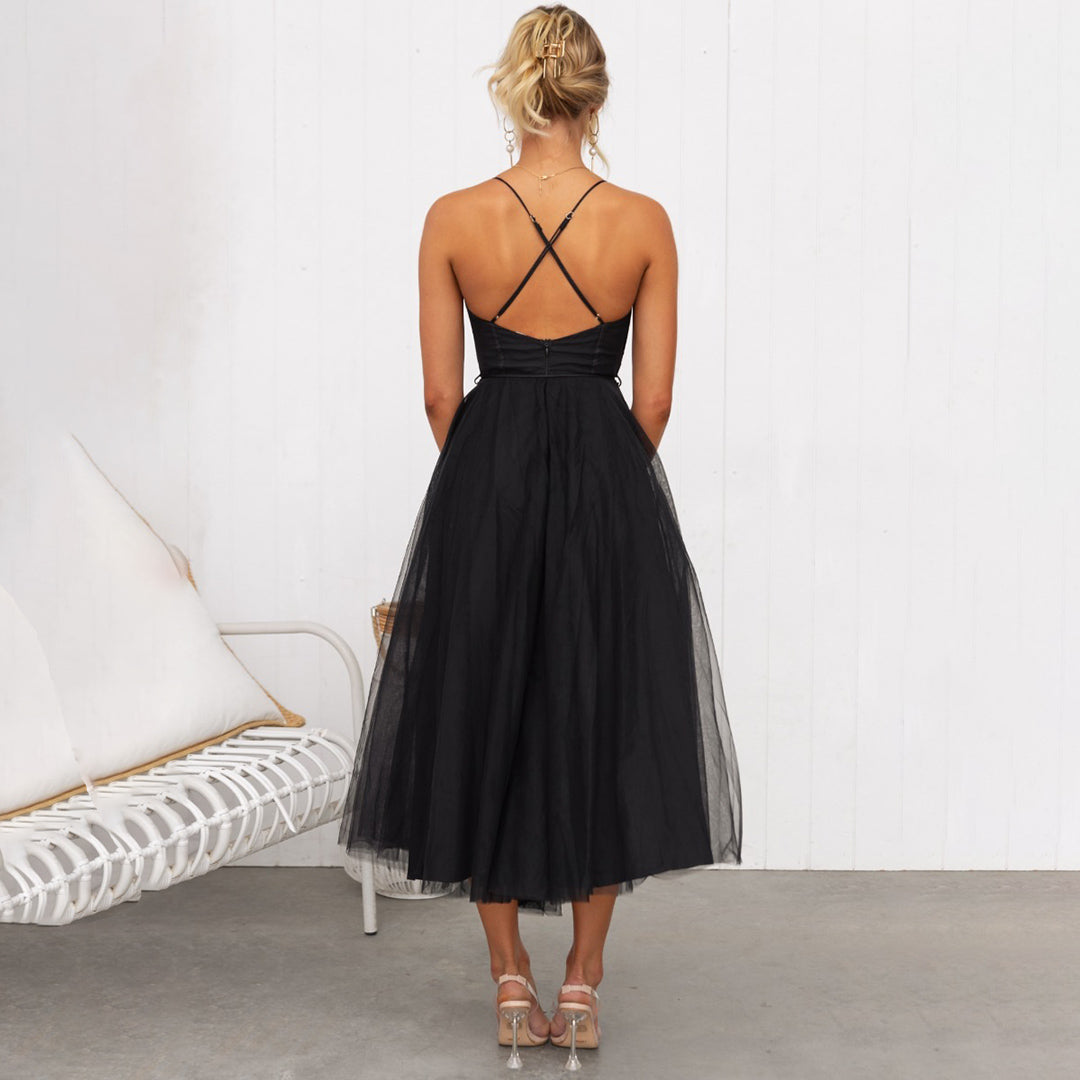 Ivy Manhattan | Solana Elegant Midi Evening