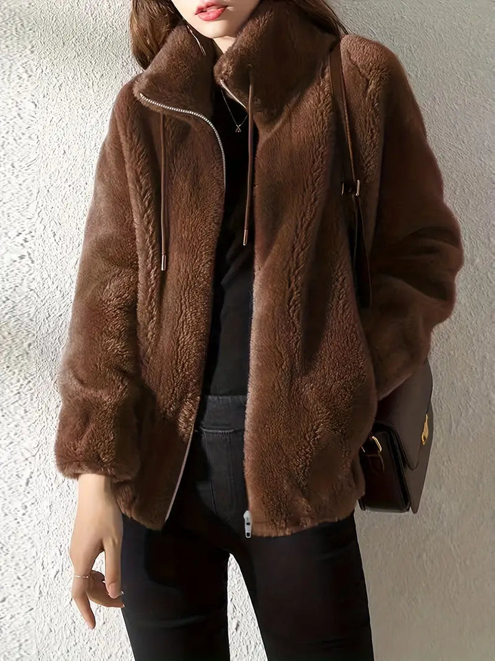 Ivy Manhattan | Nora Plush Coat Warm