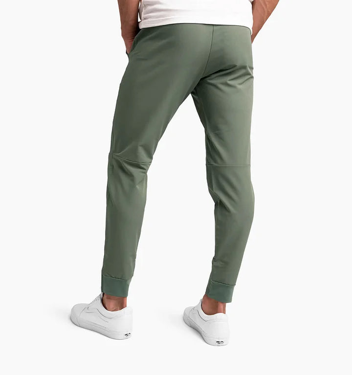 Functional Pants with Slim Fit and Elastic Waist for Men | Ideal for Daily Activities