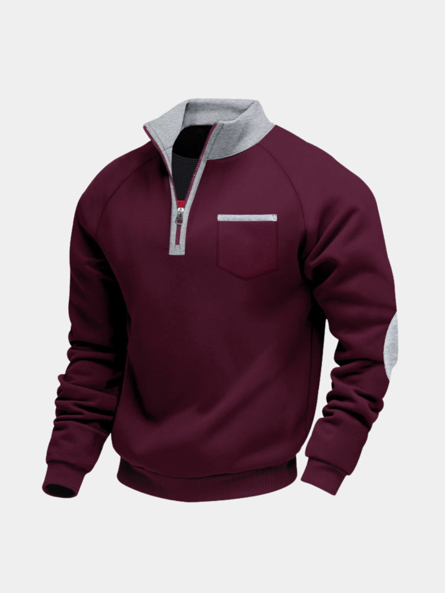 Ivy Manhattan | FLEECE PULLOVER HALF ZIP