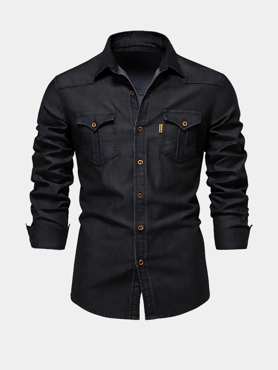 Ivy Manhattan | SLIM DENIM SHIRT