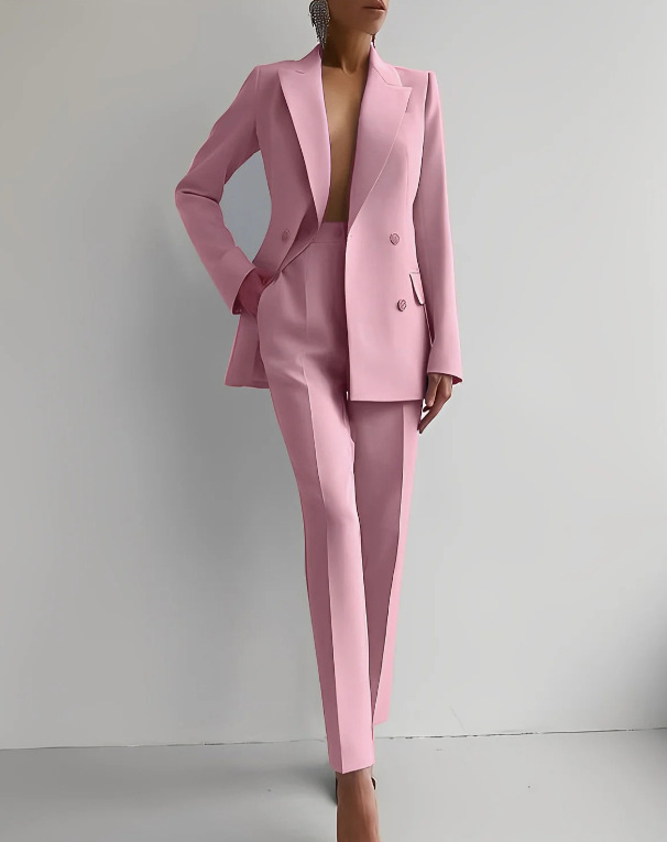 Allegra | Women's Double-Breasted Jumpsuit