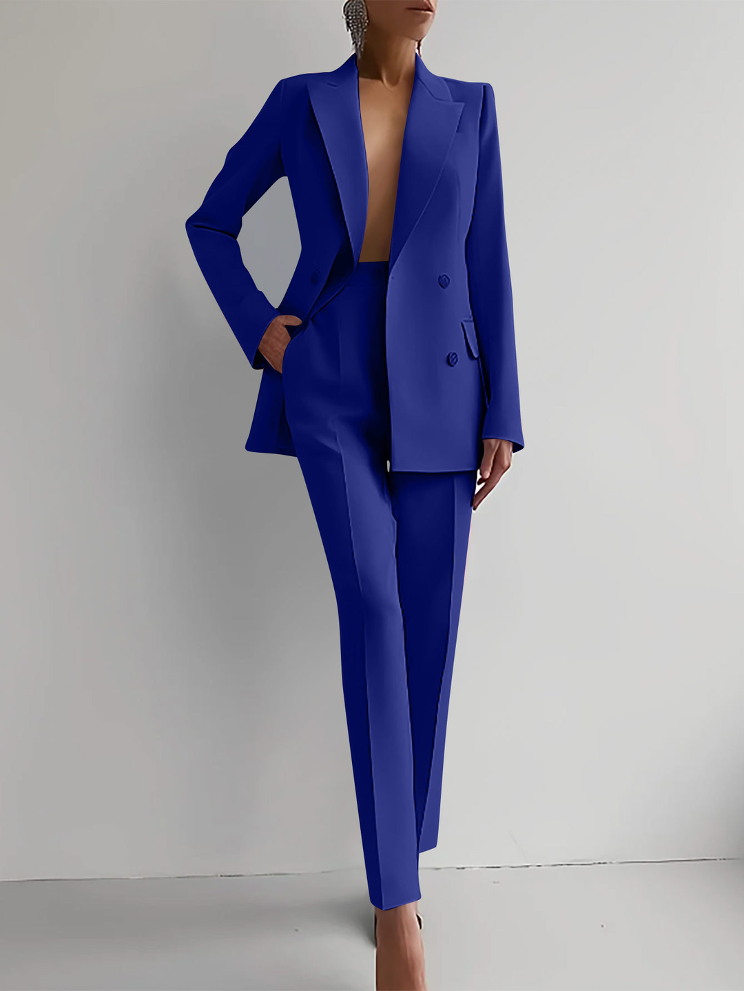 Allegra | Women's Double-Breasted Jumpsuit