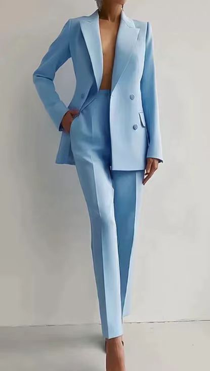 Allegra | Women's Double-Breasted Jumpsuit