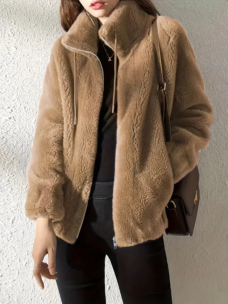 Ivy Manhattan | Nora Plush Coat Warm