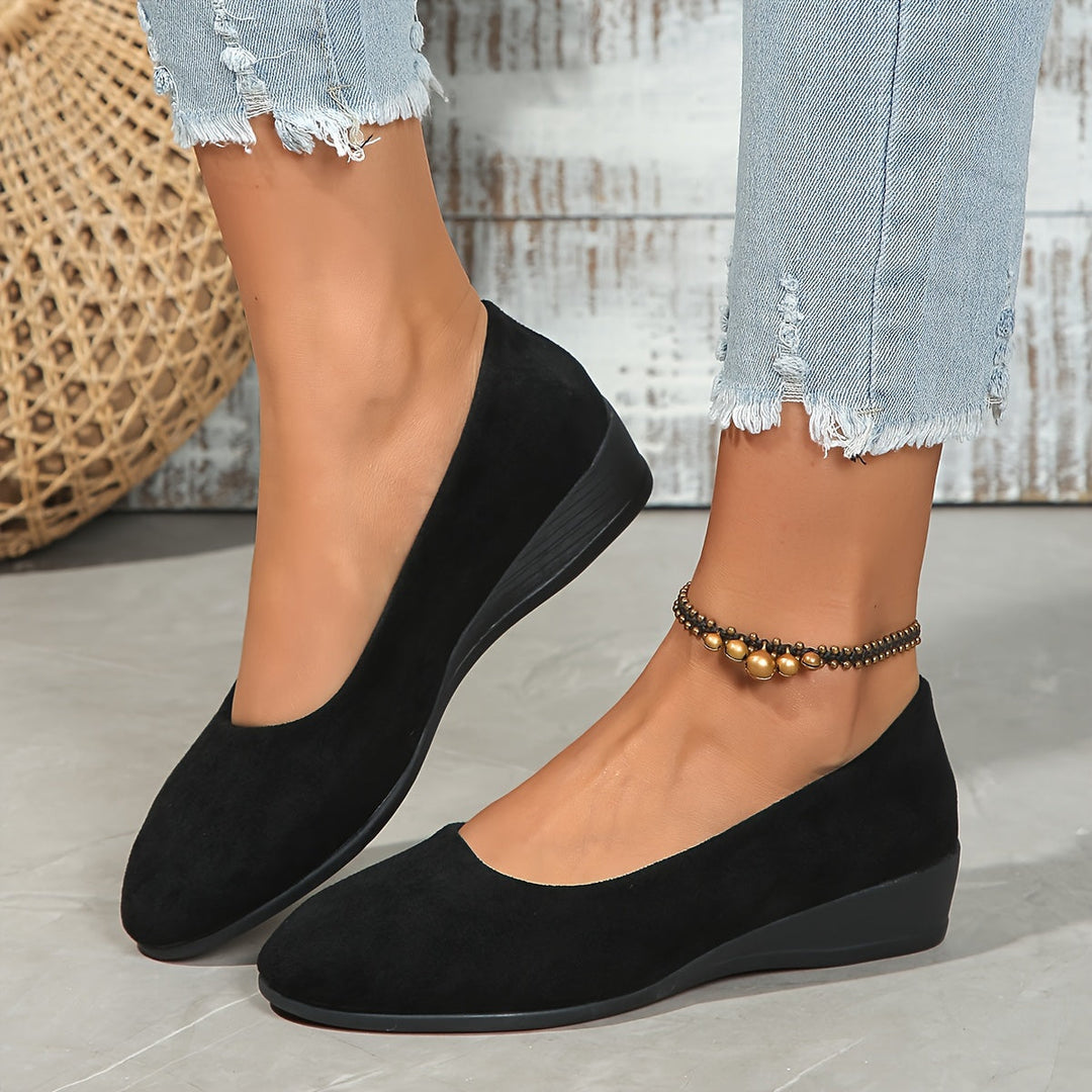 Tammy™ – Comfortable ballerina flats with wedge heels