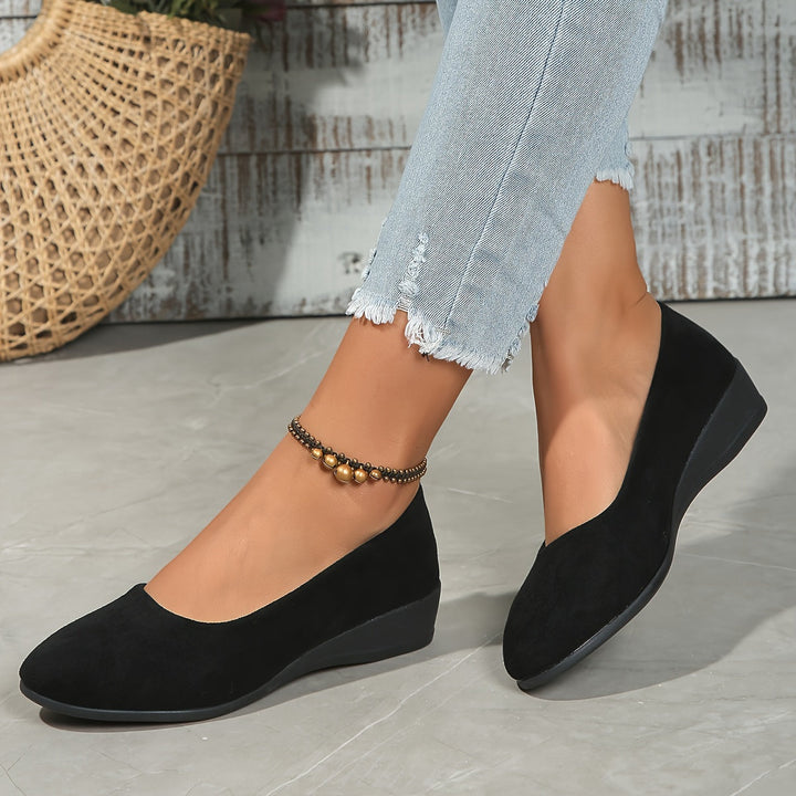 Tammy™ – Comfortable ballerina flats with wedge heels
