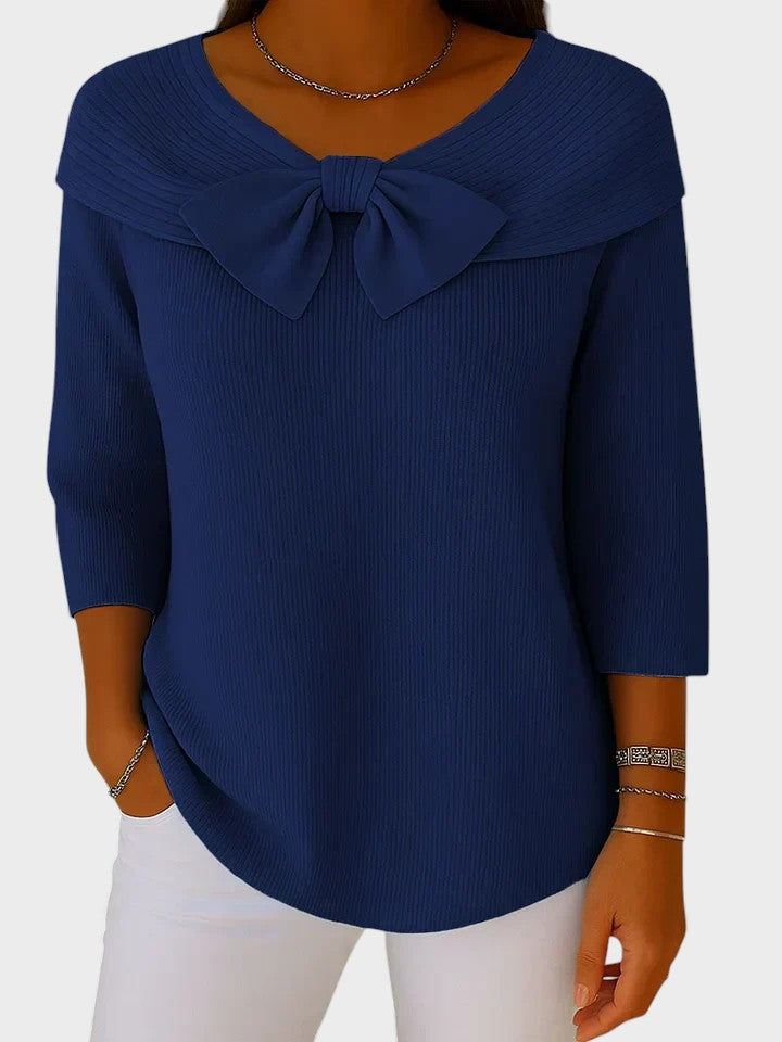 Ivy Manhattan | Cat Bow Sweater