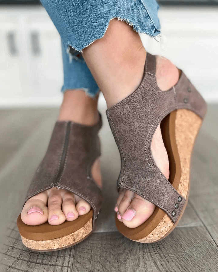 Elegant Mid-Heel Sandals for Women | Rosie