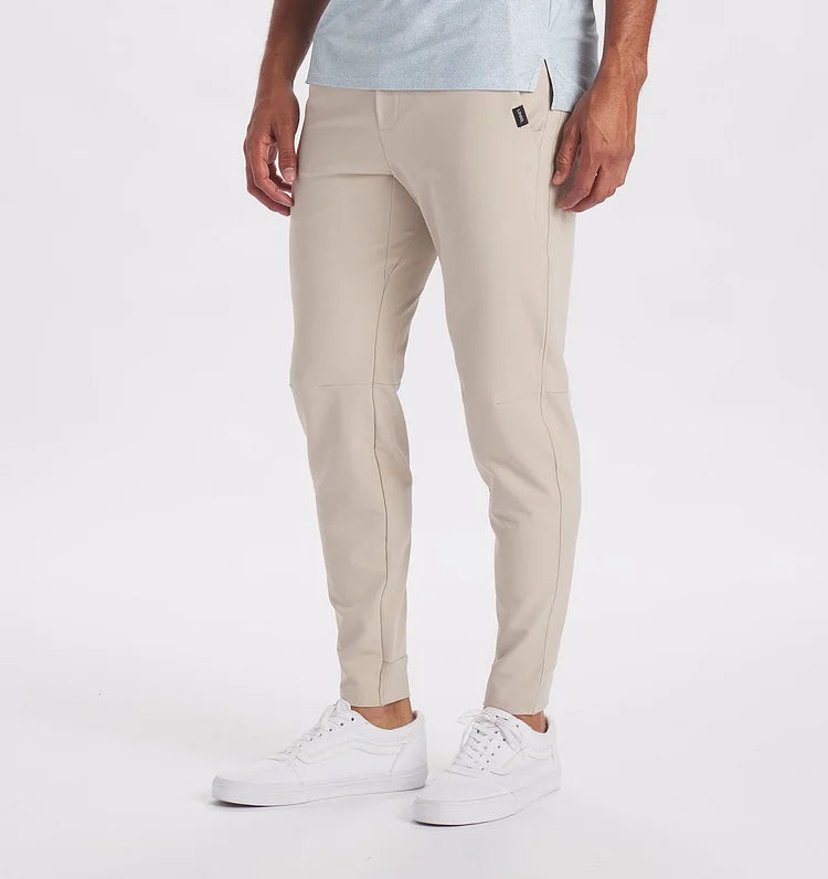 Functional Pants with Slim Fit and Elastic Waist for Men | Ideal for Daily Activities