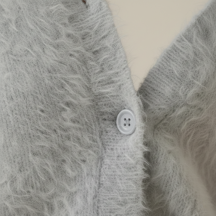 Ivy Manhattan | Cotton V Neck Cardigan