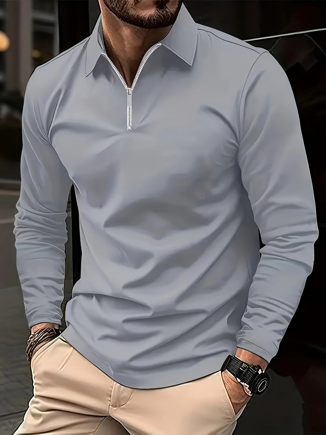 Ivy Manhattan | Long Sleeve Zip Up
