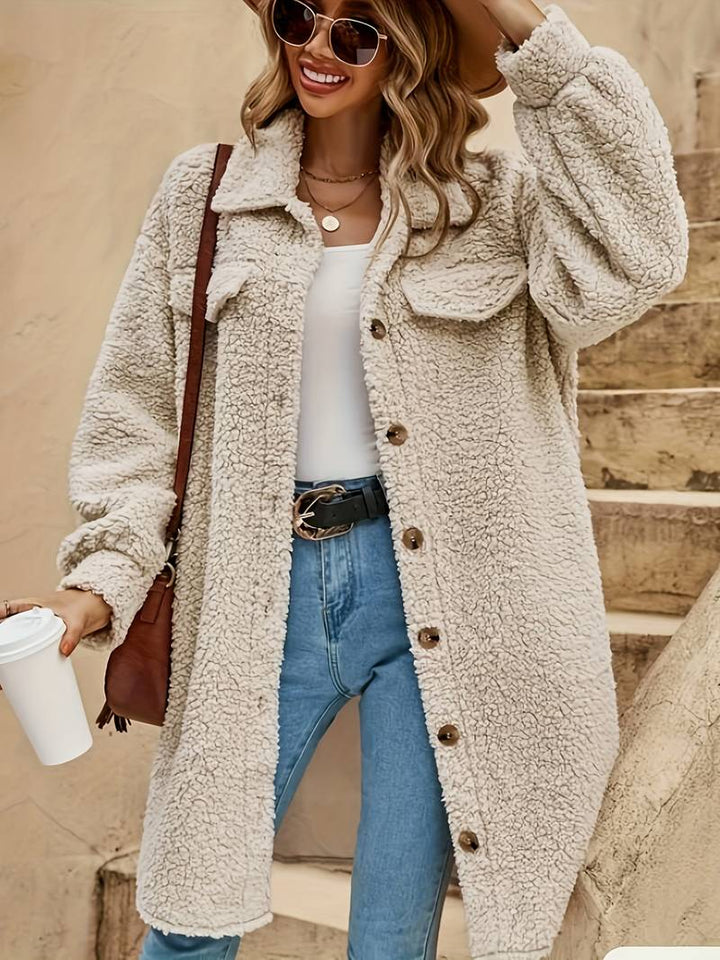 Ivy Manhattan | Karina Oversized Plush Coat