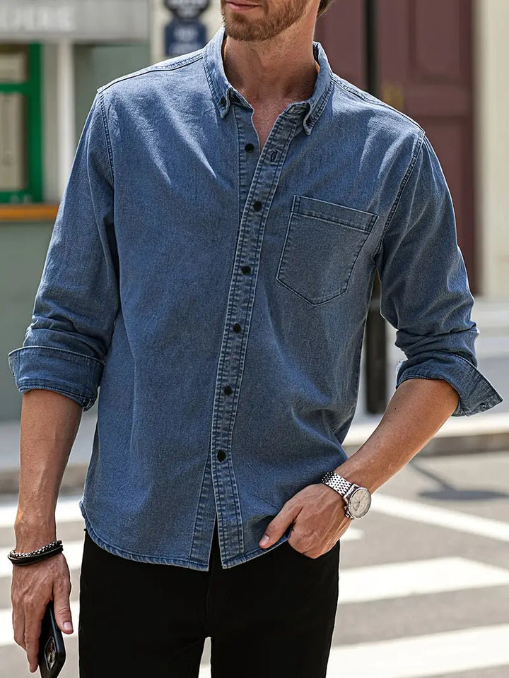 Ivy Manhattan | Long Sleeve Denim Shirt