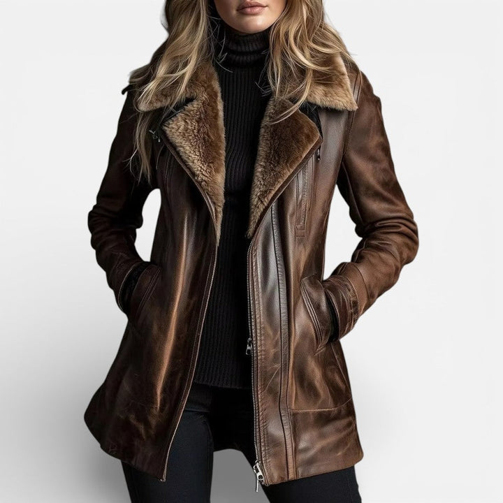 Ivy Manhattan | Faux Leather Jacket