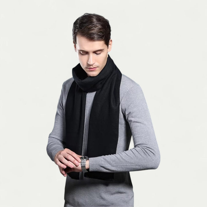 Men's Scarf with Fringe Finish | Ideal for the Winter Season