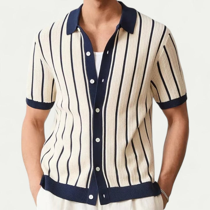 Ivy Manhattan | Button Up Striped Shirt