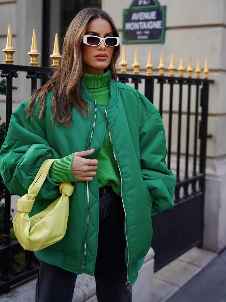 Ivy Manhattan | Zip Bomber Jacket