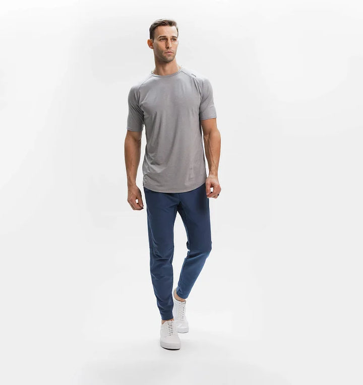 Functional Pants with Slim Fit and Elastic Waist for Men | Ideal for Daily Activities