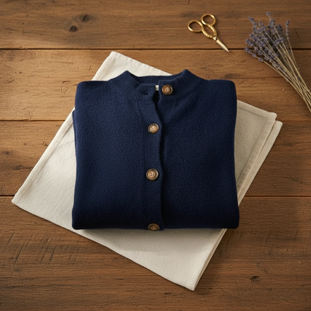 Ivy Manhattan | Cotton Button Vest Collar