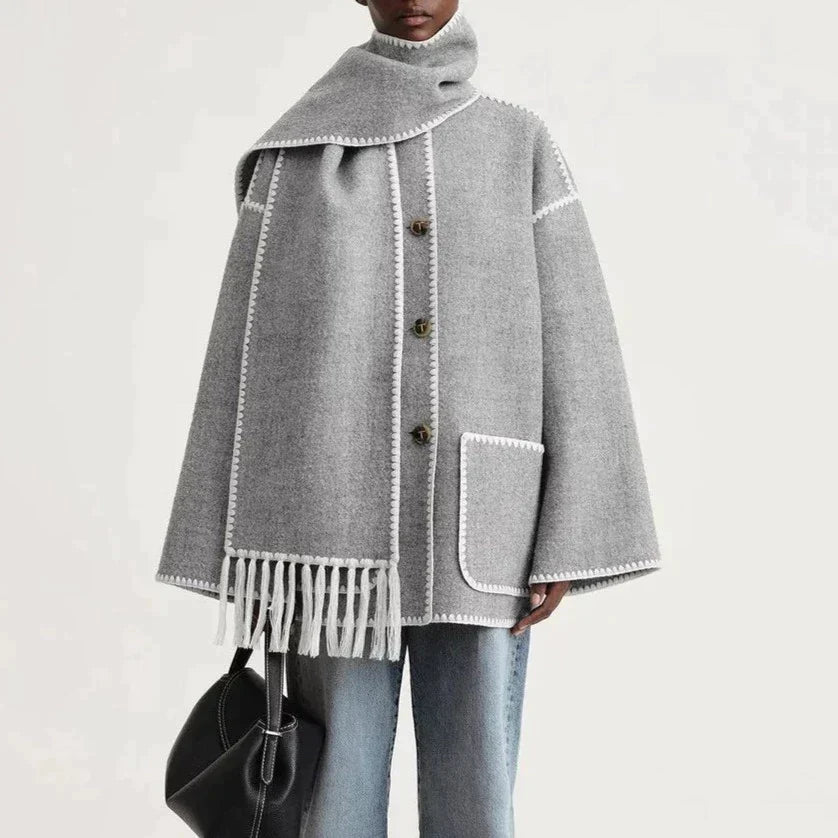 Ivy Manhattan | Shaelyn Draped Front Scarf