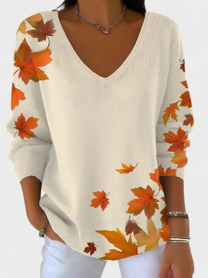 Ivy Manhattan | Elegant V-Neck Sweater
