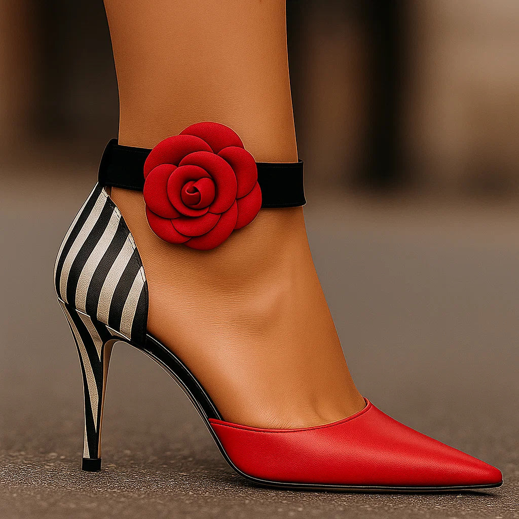 Angie | Floral Elegance Pumps