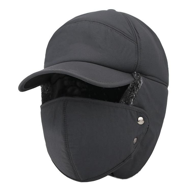 Winter Hat with Face and Ear Protection for Adults | Ideal for Outdoor Activities
