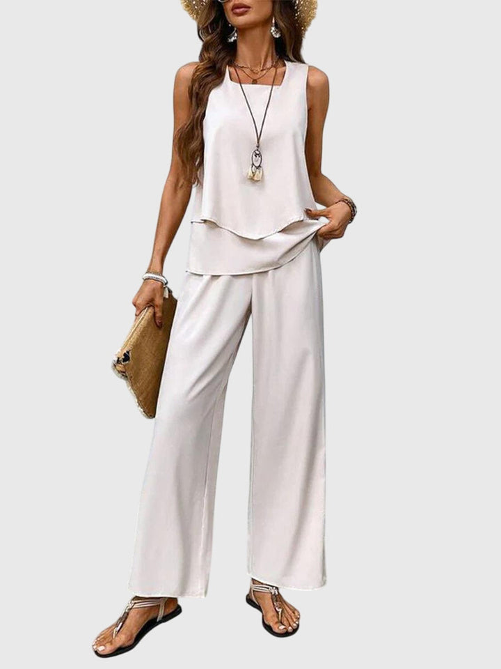 Gyda | Women's Sleeveless Two-Piece Set