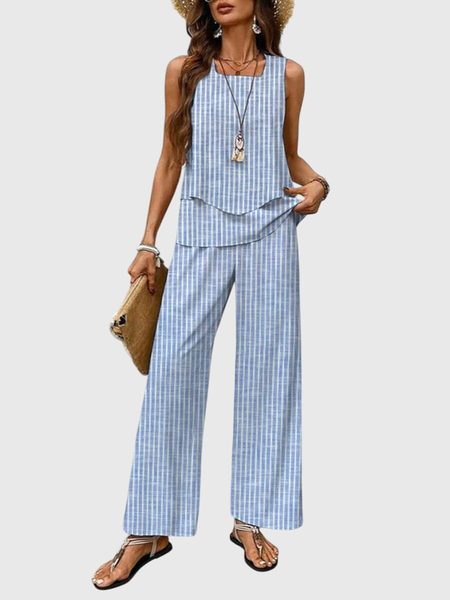 Gyda | Women's Sleeveless Two-Piece Set