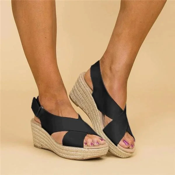 Comfortable and Classic Wedge Sandals for Women