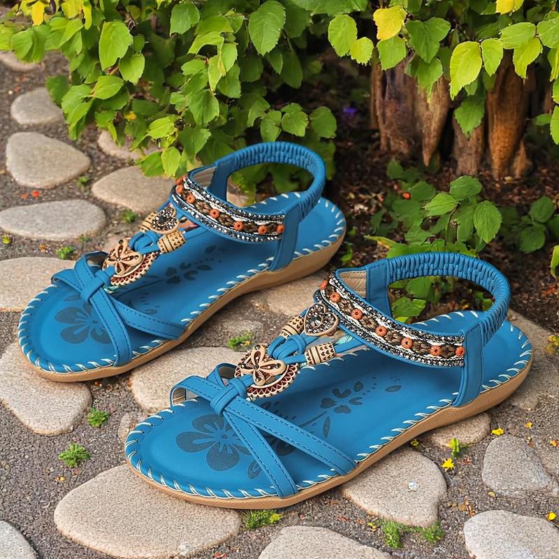 Elsa - Embellished Gladiator Sandals