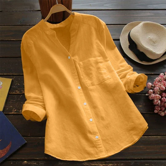 Ivy Manhattan | Button-Down Lightweight Blouse