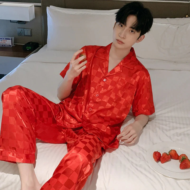 Ivy Manhattan | Striped Pattern Pajama Set