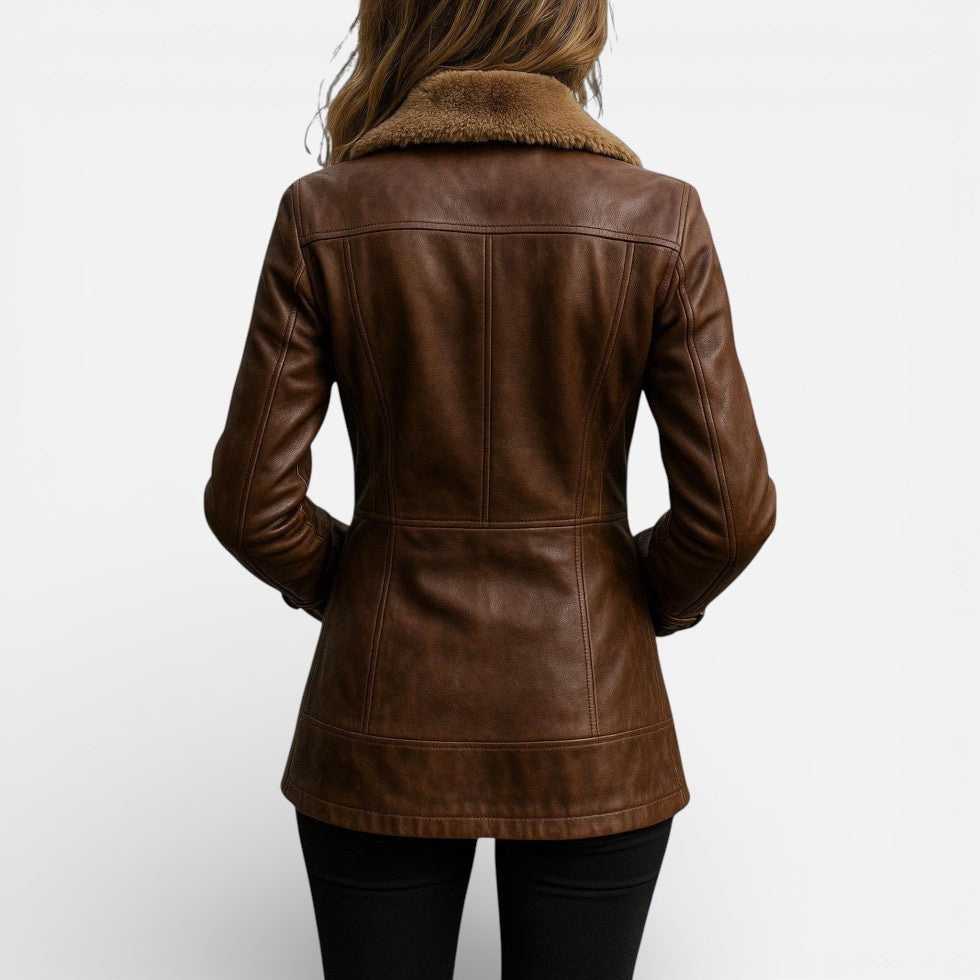 Ivy Manhattan | Faux Leather Jacket