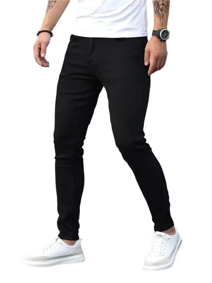 Classic Fit Men's Jeans with Stretch Fabric | Ideal for Everyday Use