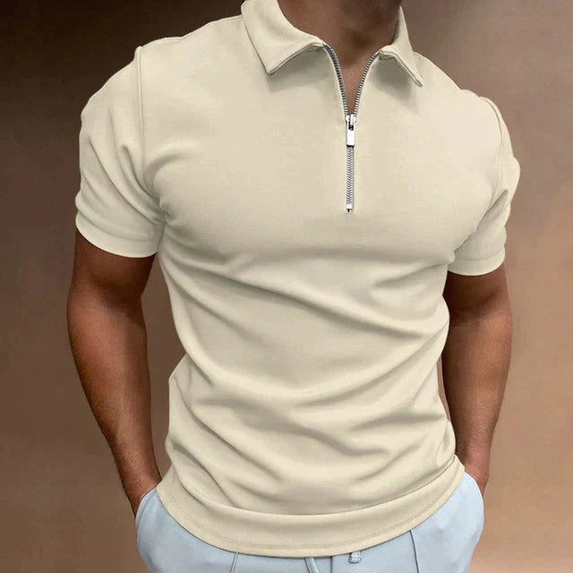 Ivy Manhattan | Short Sleeve Polo Zipper