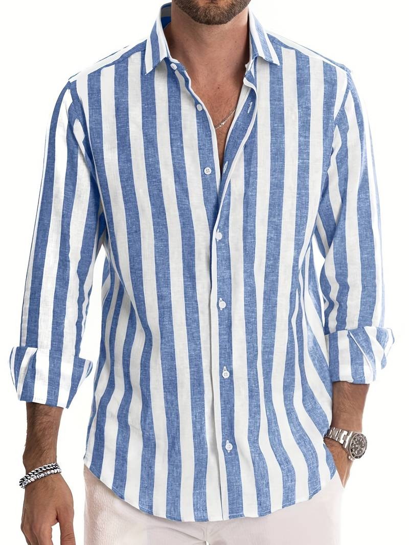 Ivy Manhattan | Striped Long Sleeve Shirt