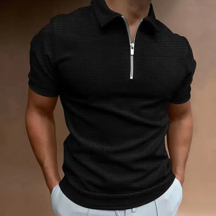 Ivy Manhattan | Short Sleeve Polo Zipper