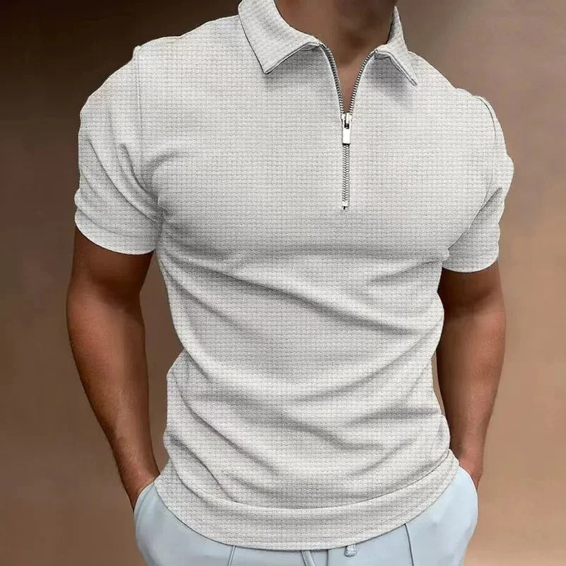Ivy Manhattan | Short Sleeve Polo Zipper
