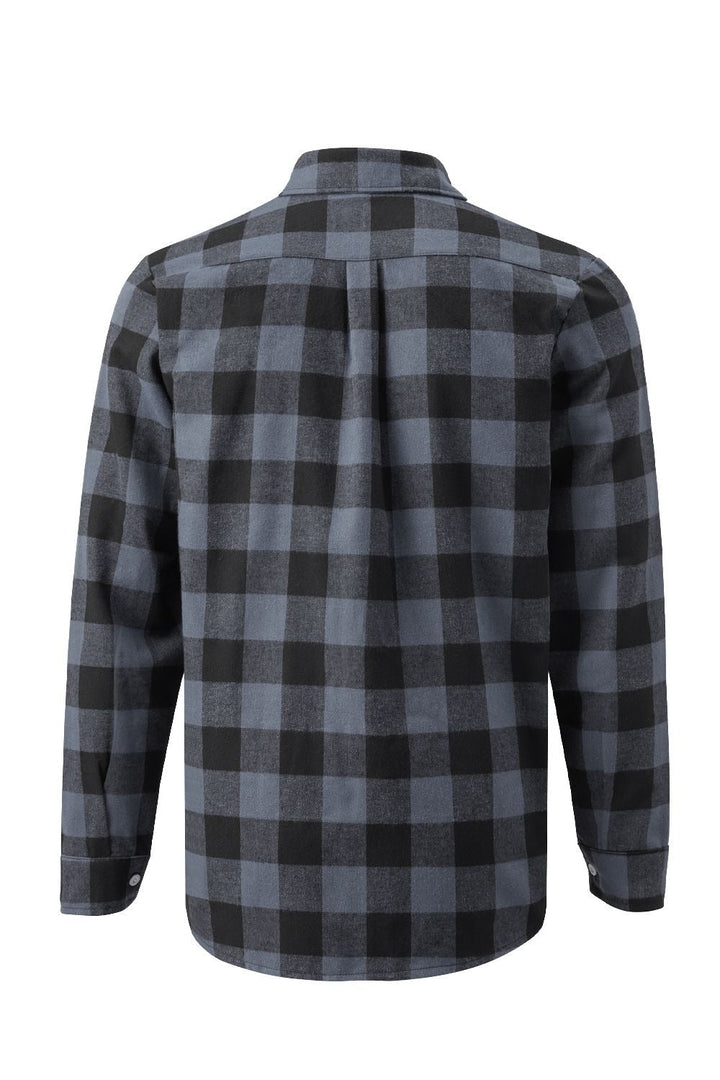 Men's Long Sleeve Checkered Shirt | Ideal for Spring and Autumn