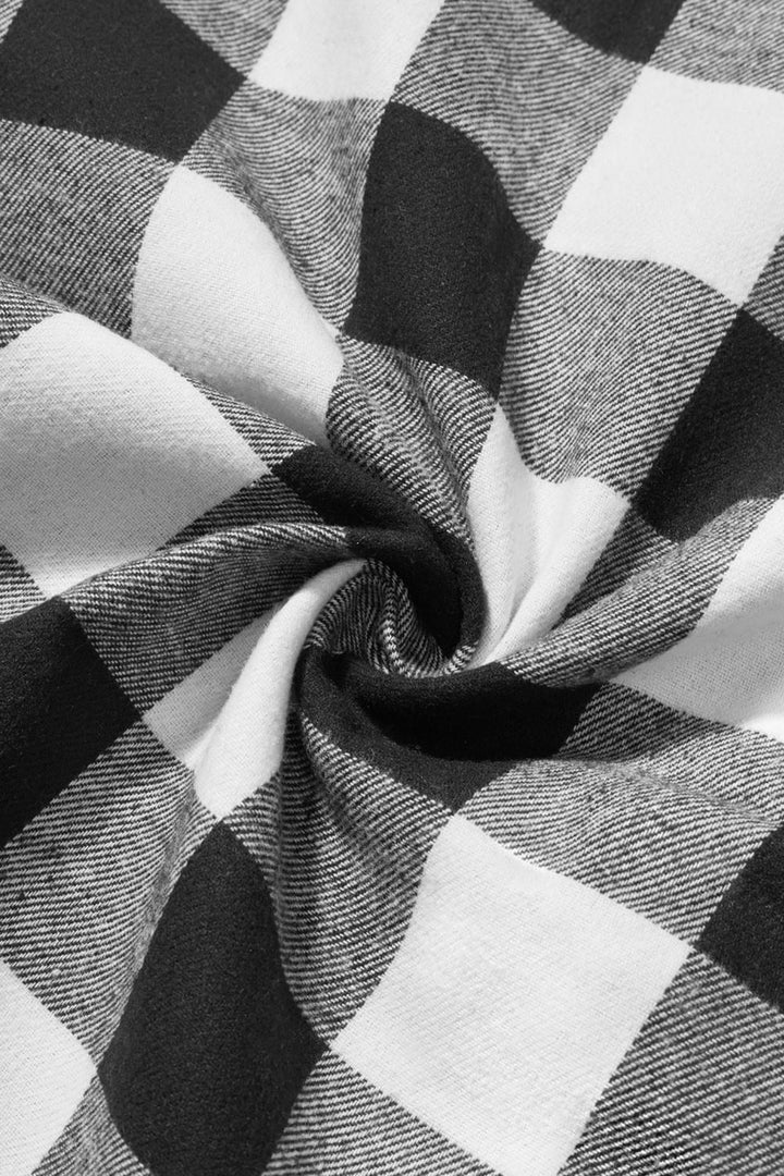 Men's Long Sleeve Checkered Shirt | Ideal for Spring and Autumn
