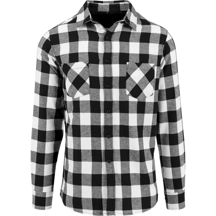 Men's Long Sleeve Checkered Shirt | Ideal for Spring and Autumn